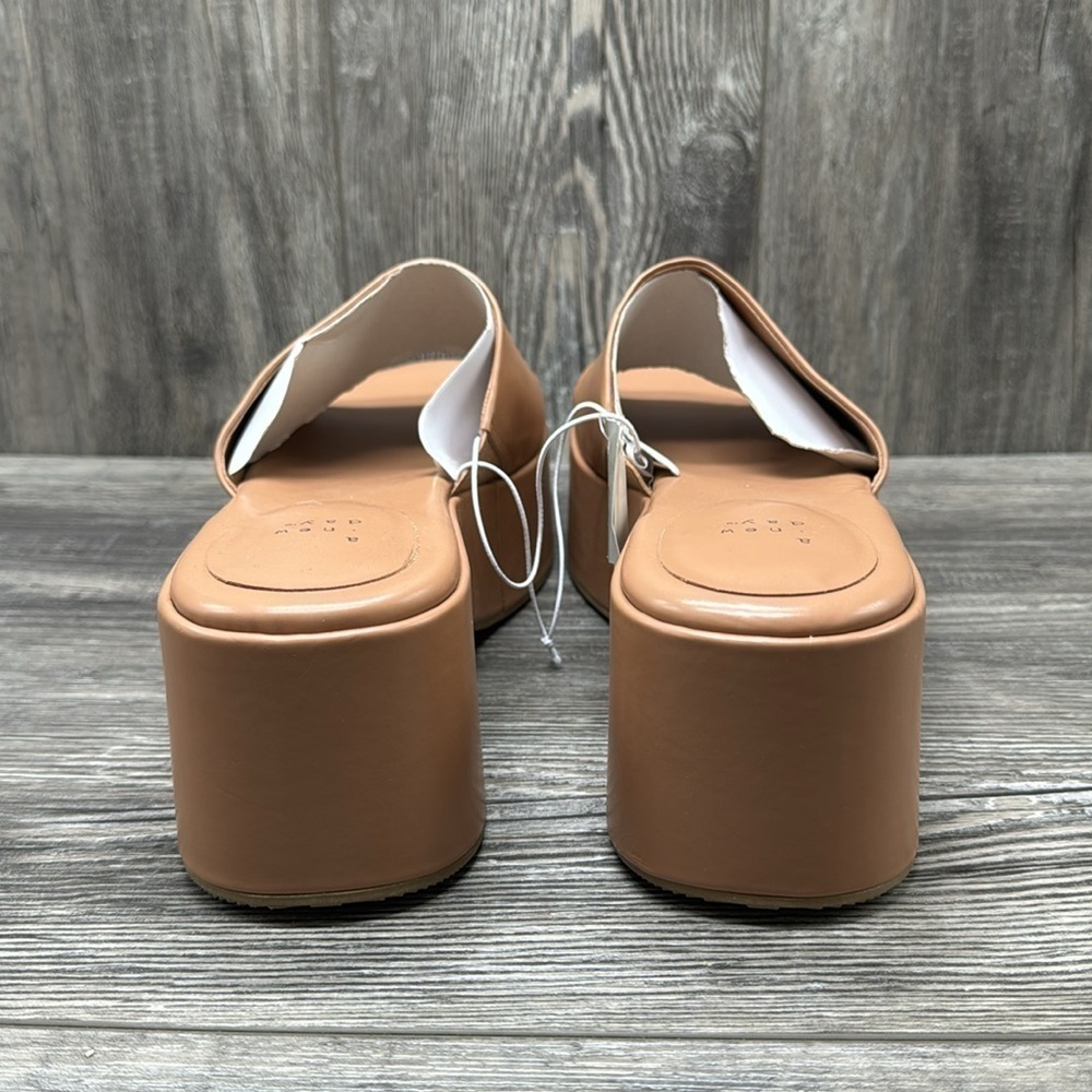 Women's Wynona Platform Sandals - A New Day Tan - Picture 6 of 7